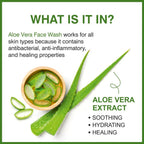 She Essentials Aloe Vera Hydrating Face Wash For All Types Of Skin | Grocsy