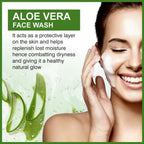 She Essentials Aloe Vera Hydrating Face Wash For All Types Of Skin | Grocsy