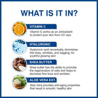 She Essentials Anti Ageing Cream Vitamin C & Hyaluronic Acid | Grocsy