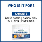 She Essentials Anti Ageing Cream Vitamin C & Hyaluronic Acid | Grocsy