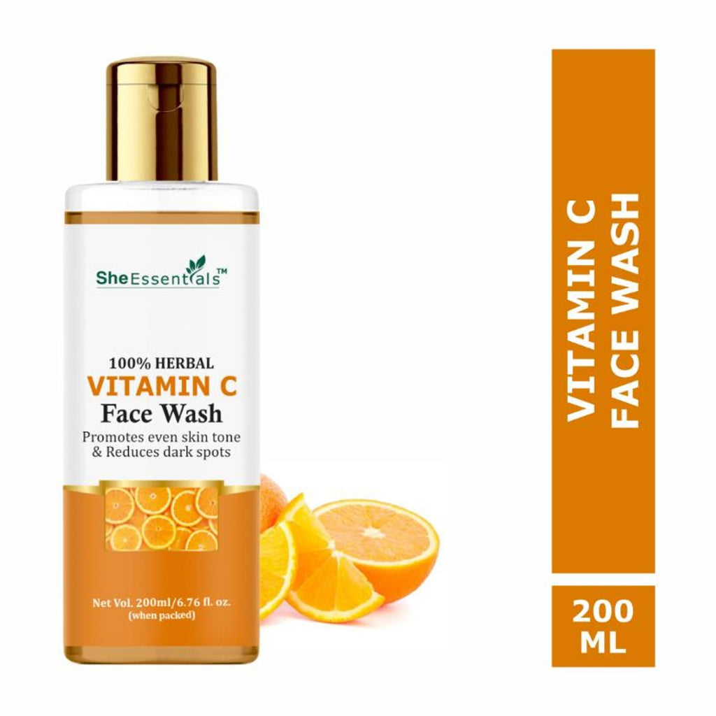 She Essentials Vitamin C Face Wash For Glowing Skin | Grocsy