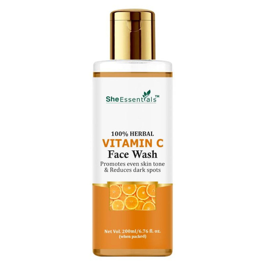 She Essentials Vitamin C Face Wash For Glowing Skin | Grocsy