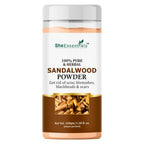 She Essentials Sandalwood Powder For Face Pack & Mask - Men & Women | Grocsy