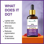 She Essentials Kumkumadi Tailam Saffron Night Serum Face Oil For Skin Glow, Anti Aging, Dark Spots | Grocsy