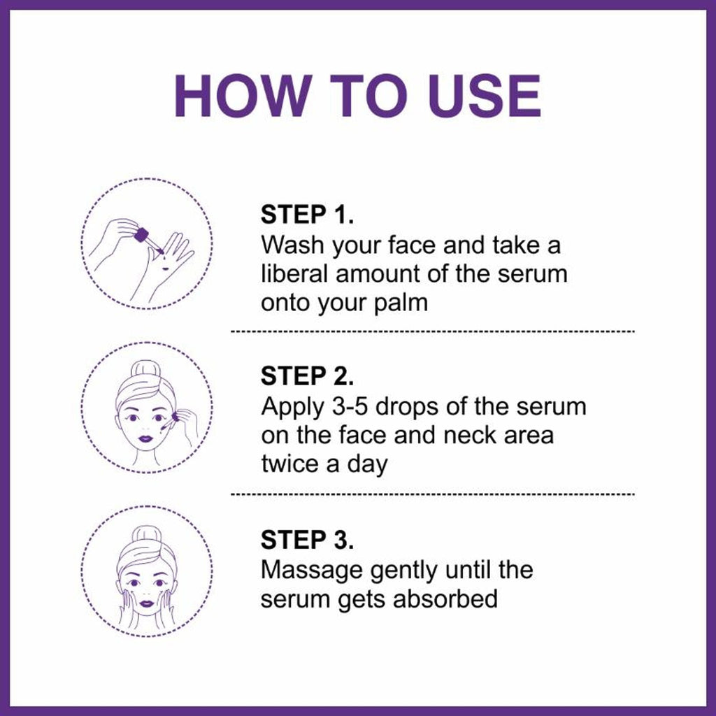 She Essentials Kumkumadi Tailam Saffron Night Serum Face Oil For Skin Glow, Anti Aging, Dark Spots | Grocsy