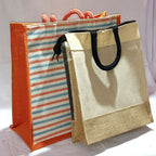 Jute Ladies Fashion Bags Combo - Big & Small | Grocsy