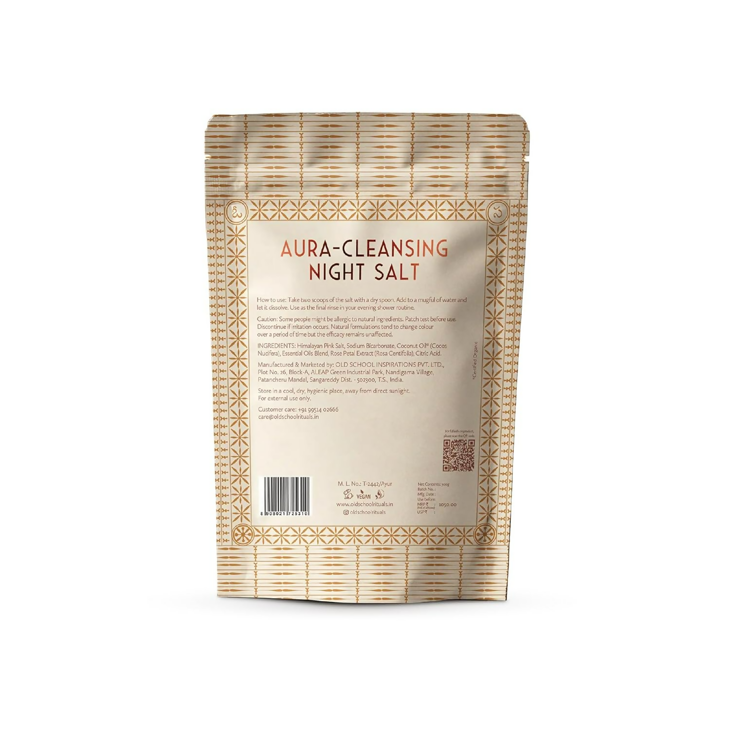 Old School Rituals Aura-Cleansing Night Bath Salt Relaxes Body | Grocsy