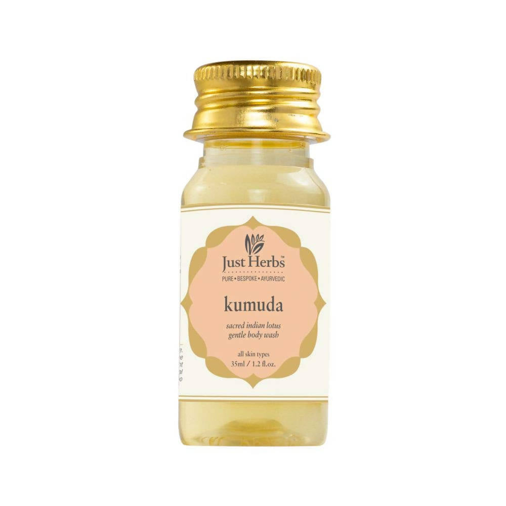 Just Herbs Kumuda Sacred Indian Lotus Gentle Body Wash | Grocsy