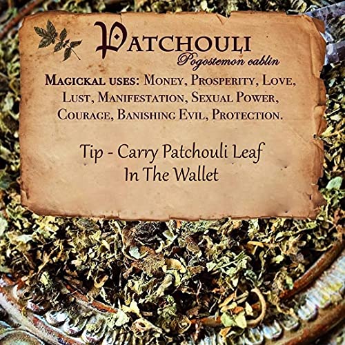 Herbaveda- Patchouli Leaves Dried 100g | Good for Skin | Grocsy