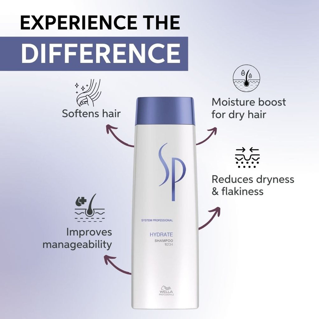 System Professional Hydrate Shampoo Intense Hydration for Dry & Flaky Scalp | Grocsy