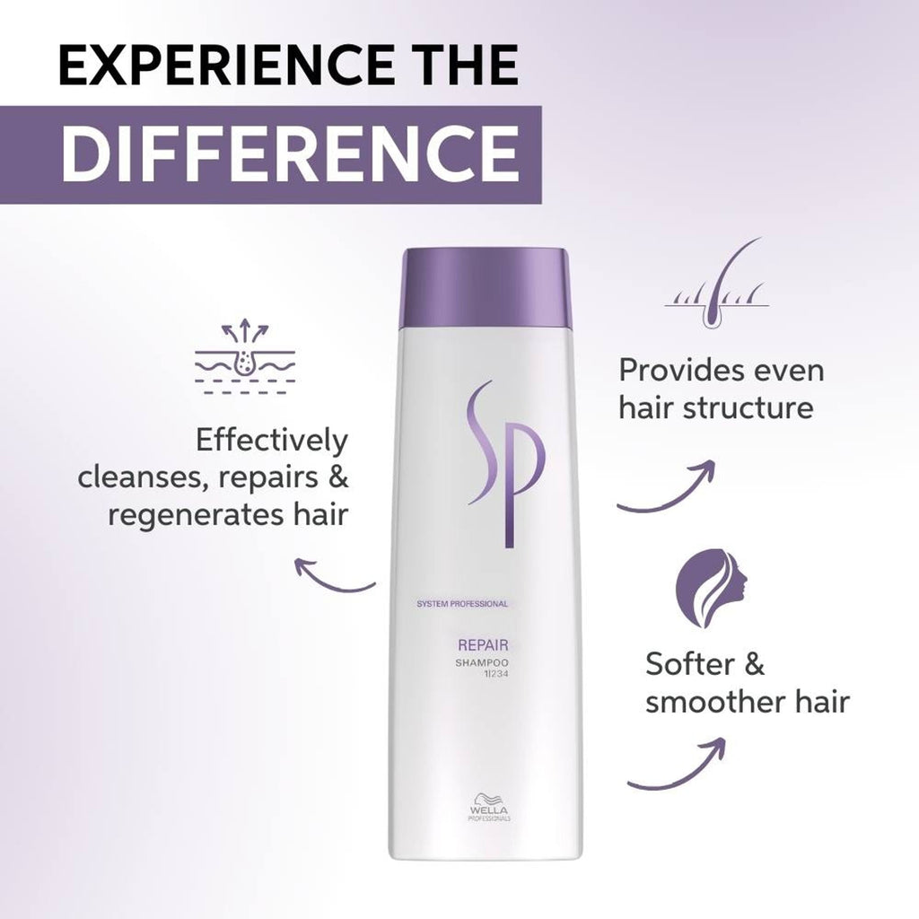 System Professional Repair Shampoo for Damaged Hair Strengthens & Restores | Grocsy