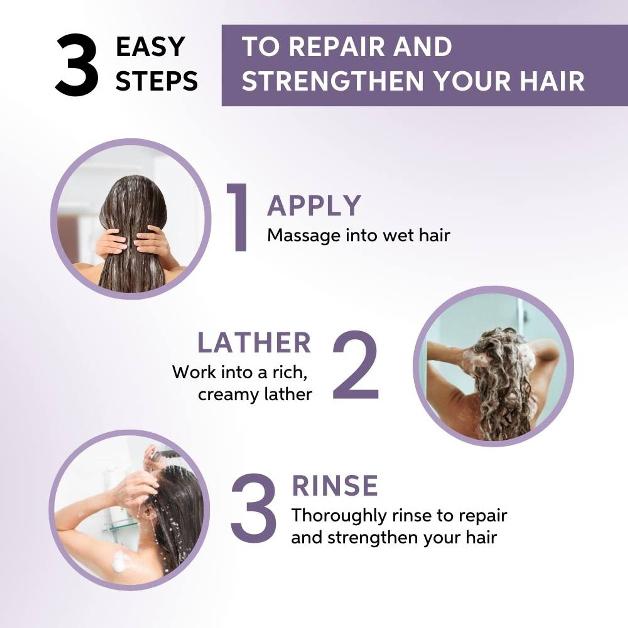 System Professional Repair Shampoo for Damaged Hair Strengthens & Restores | Grocsy