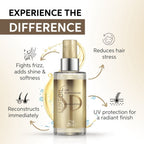 System Professional Luxe Oil Keratin Restore Reconstructive Elixir with Almond Oils for Smooth, Strong Hair | Grocsy