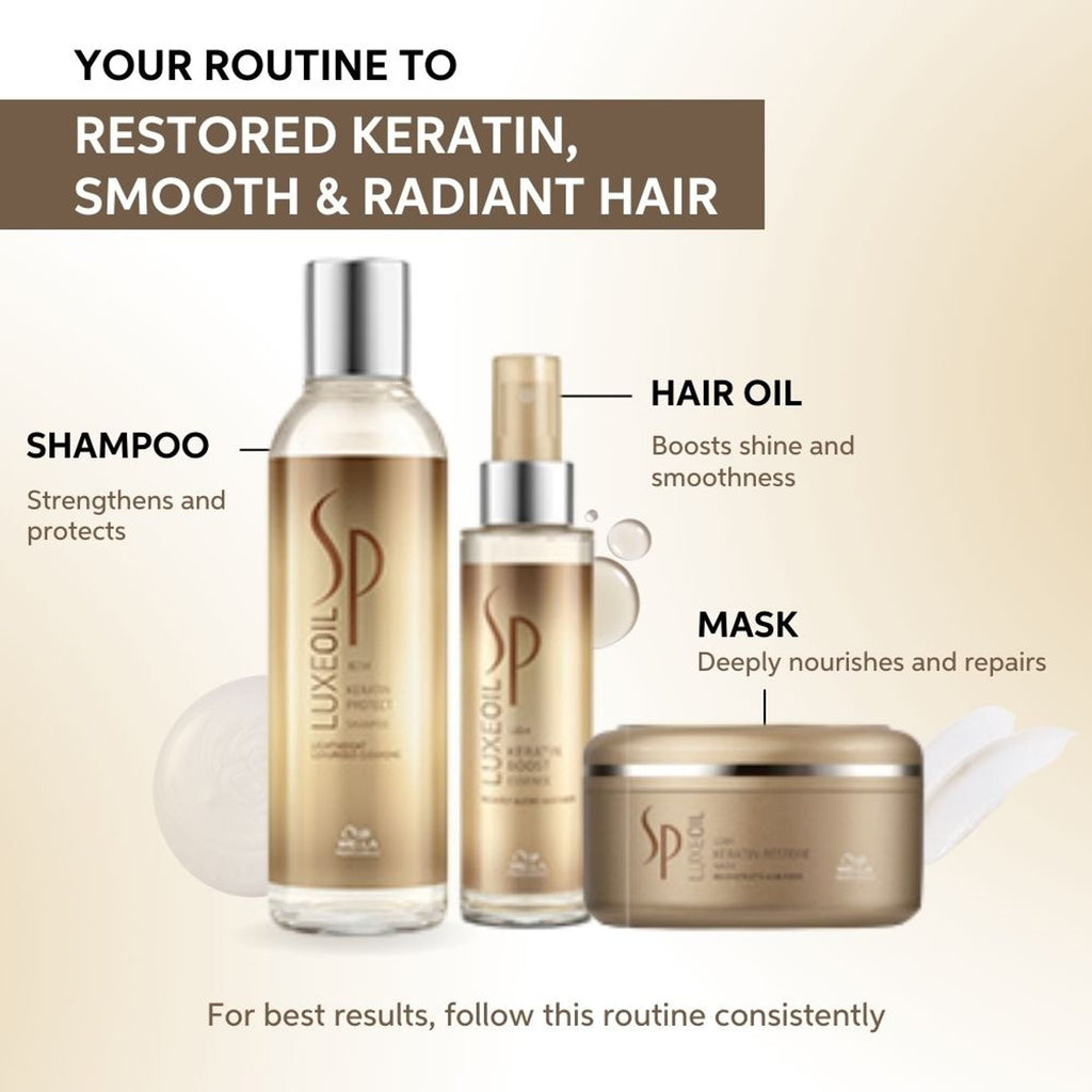 System Professional LuxeOil Keratin Restore Mask for Deep Nourishment & Repair | Grocsy