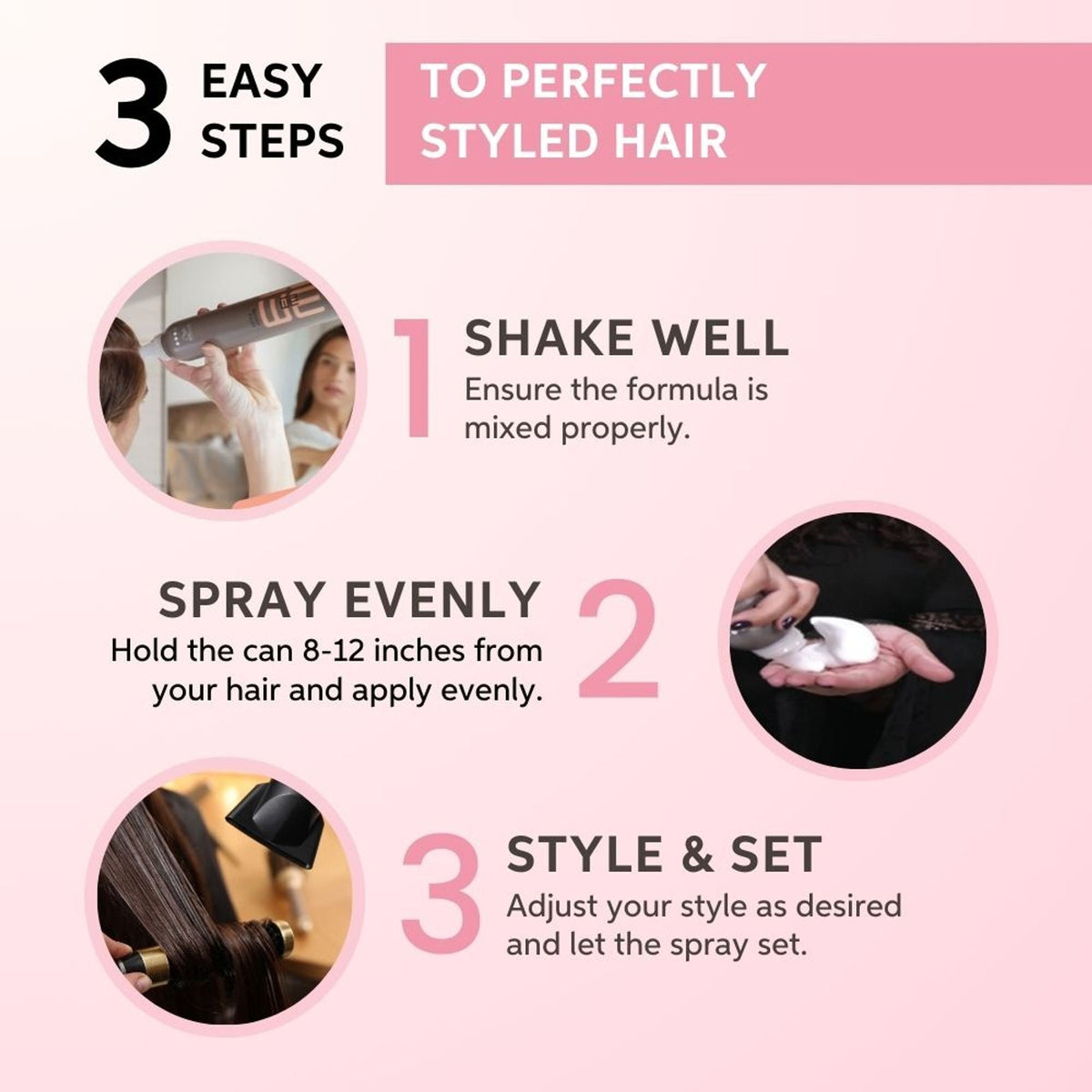 Wella Professionals EIMI Mistify Me Strong Hair Spray For 24H Hold, Frizz Control & Fast-Drying Finish | Grocsy