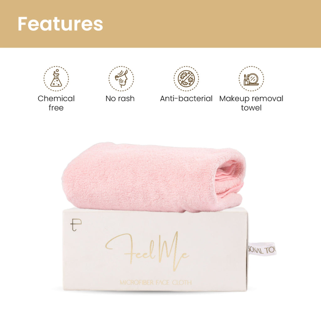 Personal Touch Skincare Skincare Feel Me Microfiber Face Towel | Grocsy