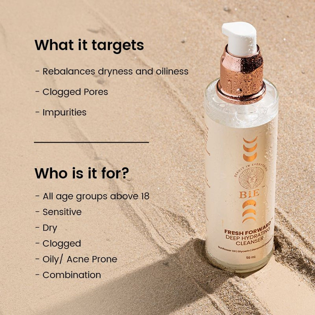 BiE Fresh Forward- Deep Hydrating Cleanser | Grocsy