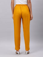 Souchii Yellow Liva Palazzos | Grocsy