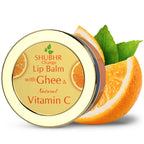 Blue Nectar Shubhr Orange Lip Balm with Ghee & Natural Vitamin C | Grocsy