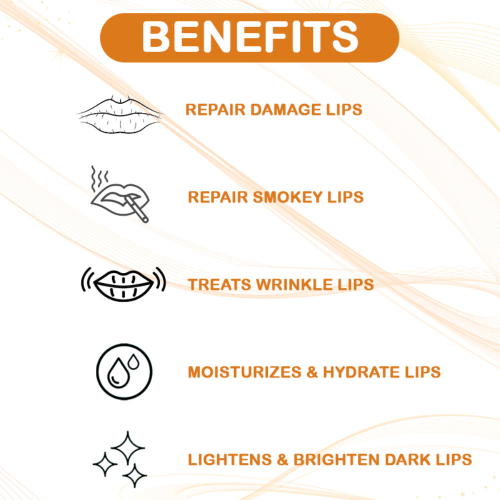 Blue Nectar Shubhr Orange Lip Balm with Ghee & Natural Vitamin C | Grocsy