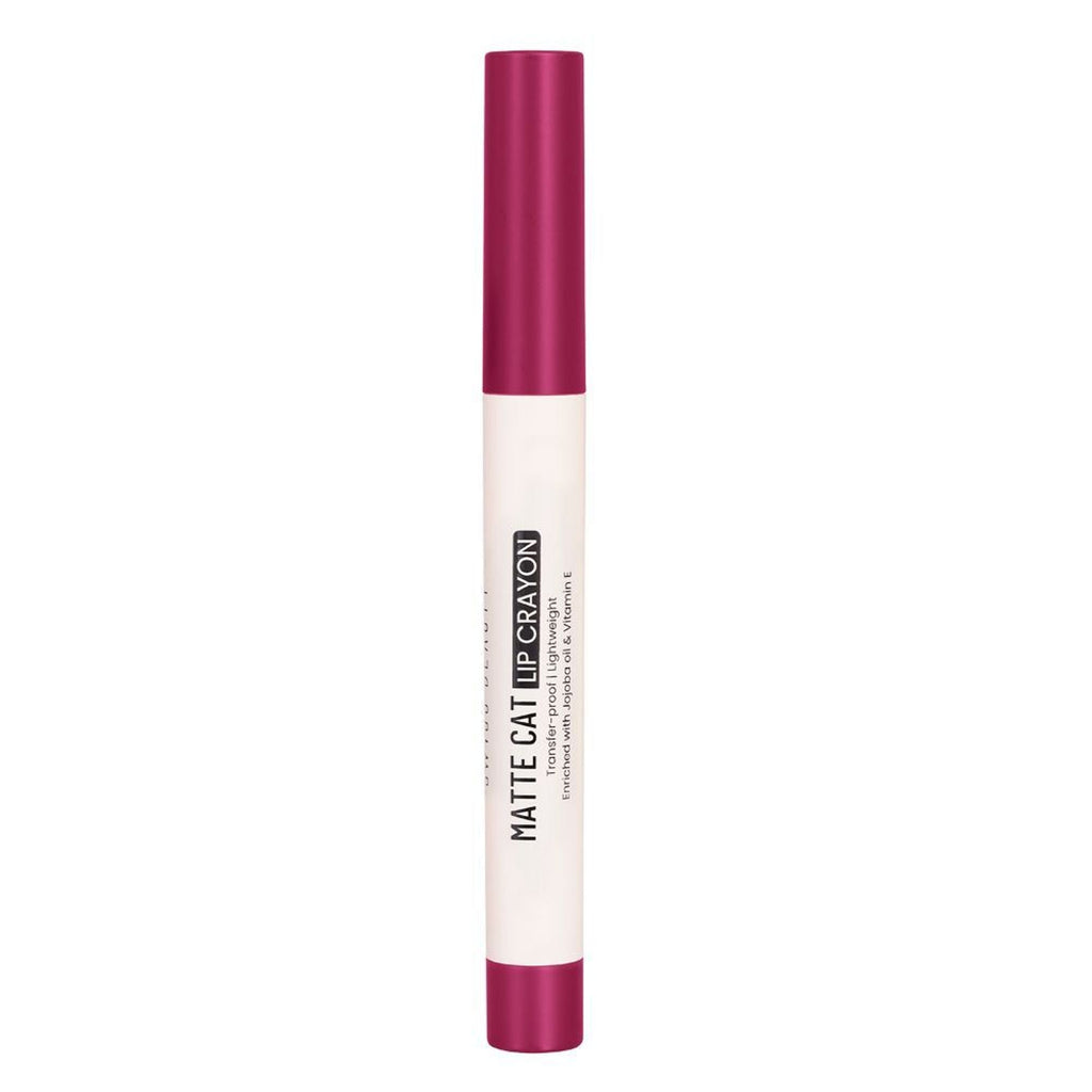 Swiss Beauty Non Transfer Matte Cat Lip Crayon - Wild Rose | Grocsy
