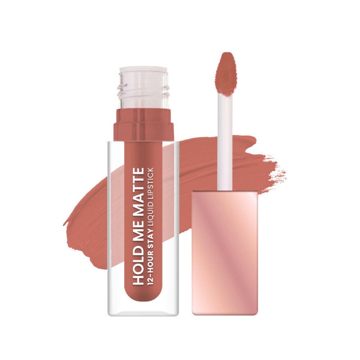 Swiss Beauty Hold Me Matte Liquid Lipstick - 03SpicyNude | Grocsy