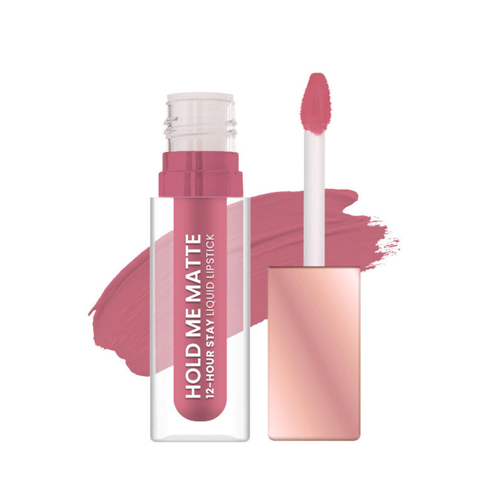 Swiss Beauty Hold Me Matte Liquid Lipstick - 07WildMauve | Grocsy