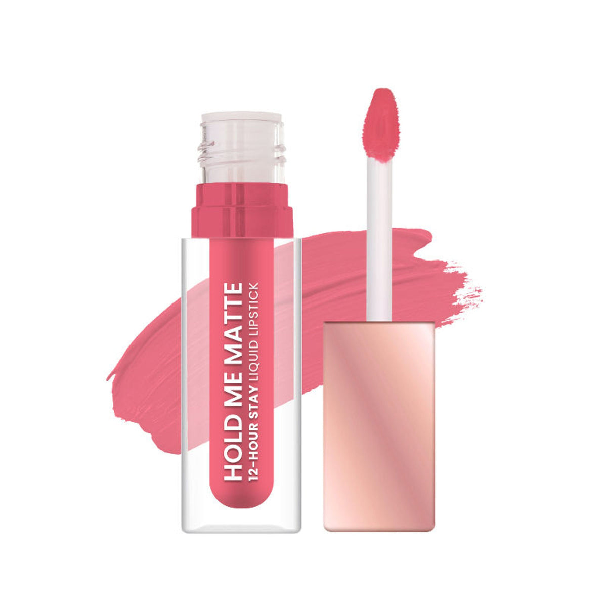 Swiss Beauty Hold Me Matte Liquid Lipstick - 12TemptingPink | Grocsy