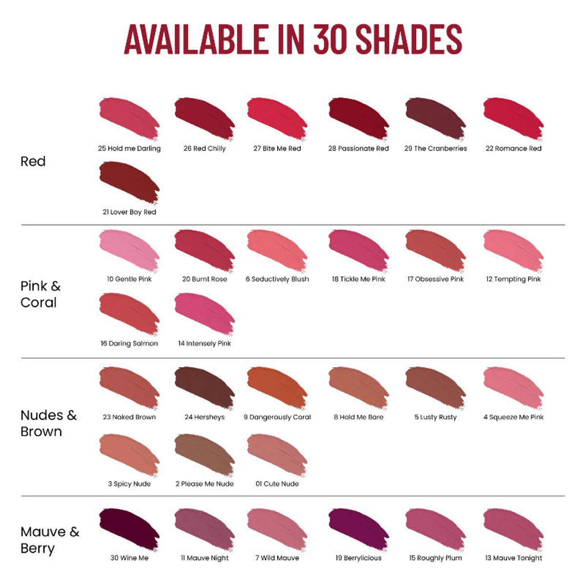 Swiss Beauty Hold Me Matte Liquid Lipstick - 30WineMe | Grocsy