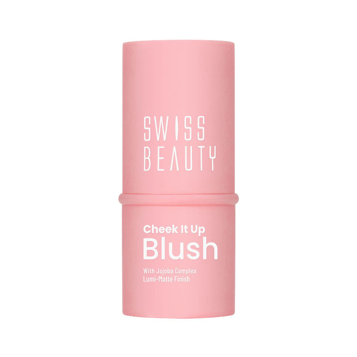 Swiss Beauty Cheek It Up Lumi-Matte Finish Blush - 1 High On Pink | Grocsy