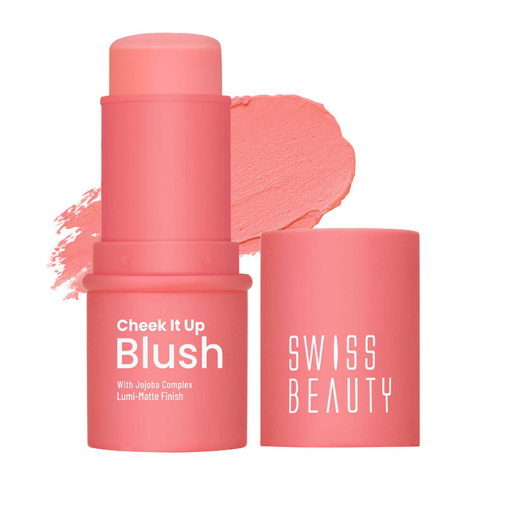 Swiss Beauty Cheek It Up Lumi-Matte Finish Blush - 2 Showstopper | Grocsy