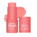 Swiss Beauty Cheek It Up Lumi-Matte Finish Blush - 2 Showstopper | Grocsy