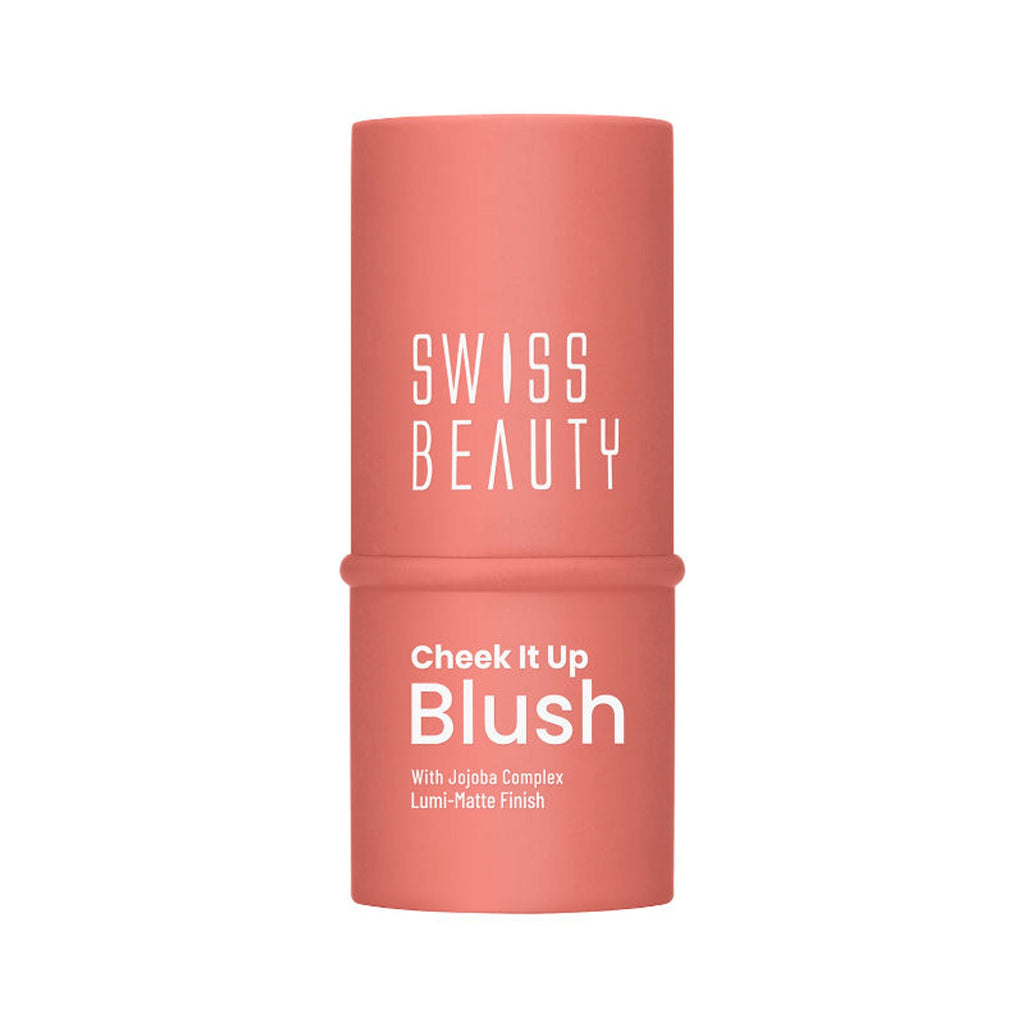 Swiss Beauty Cheek It Up Lumi-Matte Finish Blush - 4 Too Cheeky | Grocsy