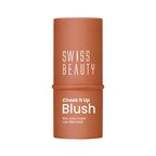 Swiss Beauty Cheek It Up Lumi-Matte Finish Blush - 6 Buffed With Rose | Grocsy