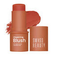 Swiss Beauty Cheek It Up Lumi-Matte Finish Blush - 6 Buffed With Rose | Grocsy