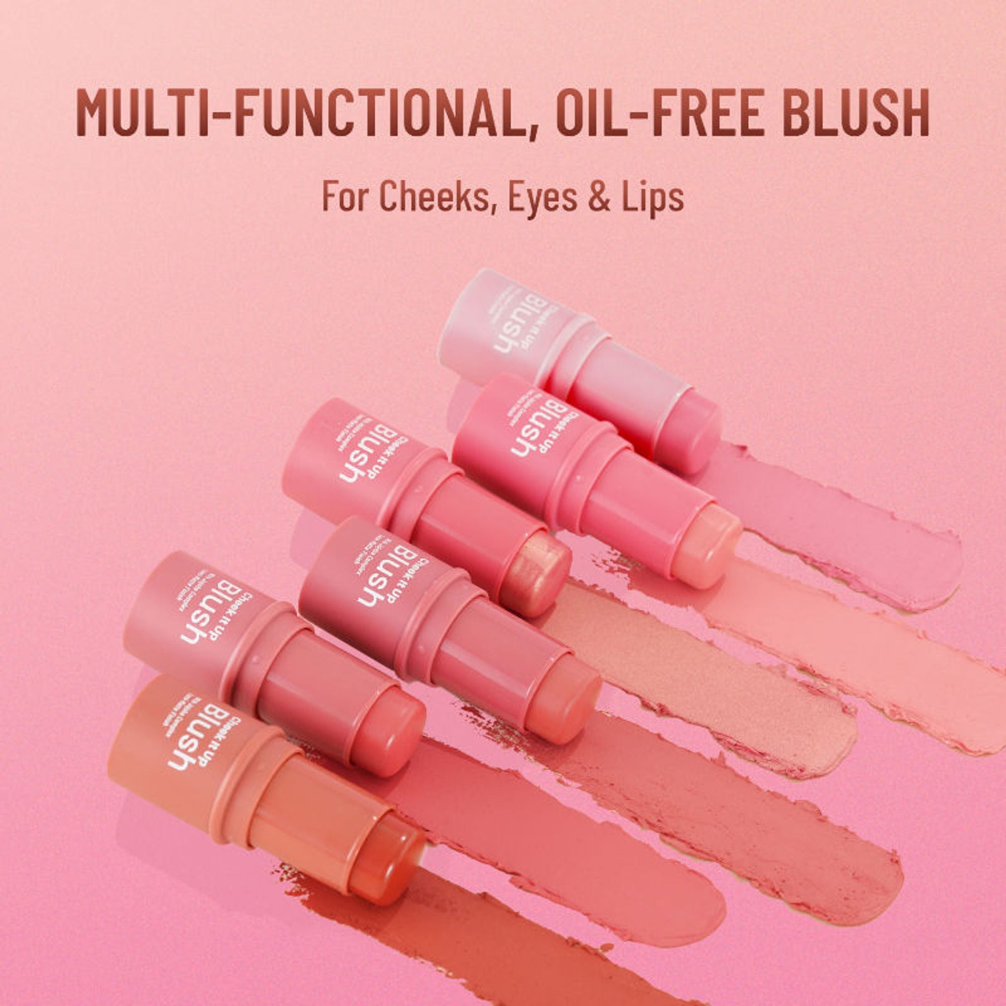 Swiss Beauty Cheek It Up Lumi-Matte Finish Blush - 6 Buffed With Rose | Grocsy