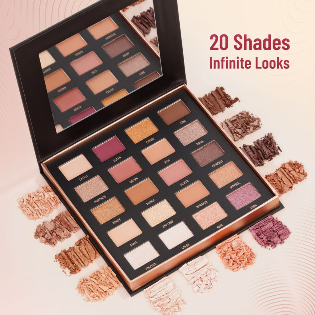 Swiss Beauty Power Stage Eyeshadow Palette - 02 Royal Tribe | Grocsy