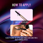 Swiss Beauty Holographic Eyeliner , Multi Chrome Effect , Water -Proof ,Smudge Proof - 3 Stardust | Grocsy