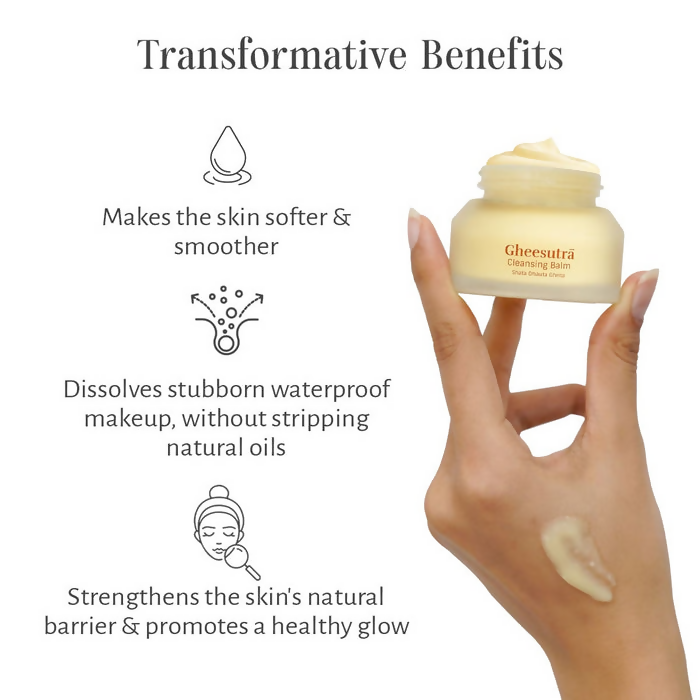 Shankara by Sri Sri Tattva Gheesutra Cleansing Balm | Grocsy