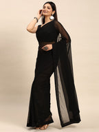 kasee Poly Georgette Saree | Grocsy