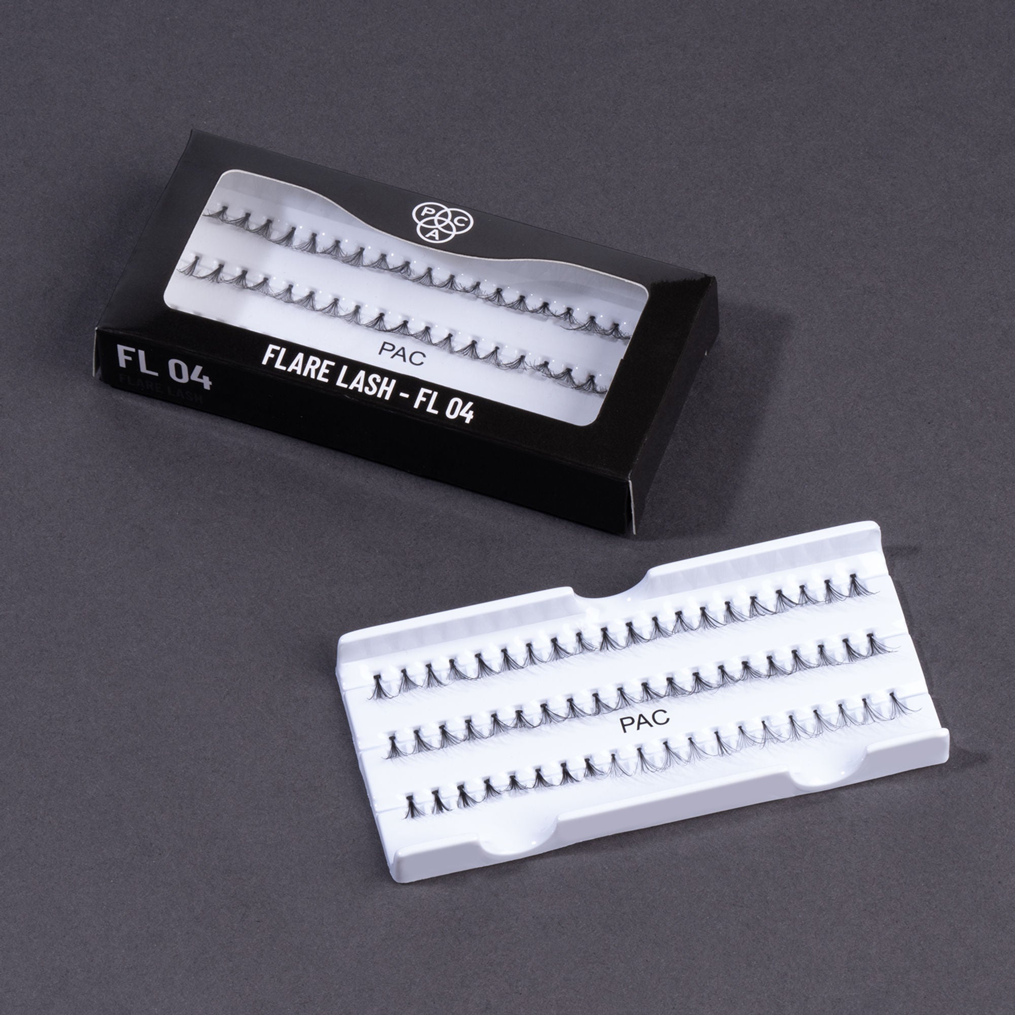 PAC Studio Flare Lash FL4 - Natural Cluster Lashes with Short, Long & Thick Strands for Versatile Looks | Grocsy