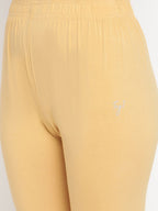 TAG 7 Women Pack Of 2 Solid Comfort Fit Ankle-Length Cotton Leggings | Grocsy