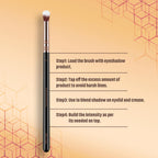Miss Claire M19 - Eyeshadow Blending Brush - Rose Gold | Grocsy