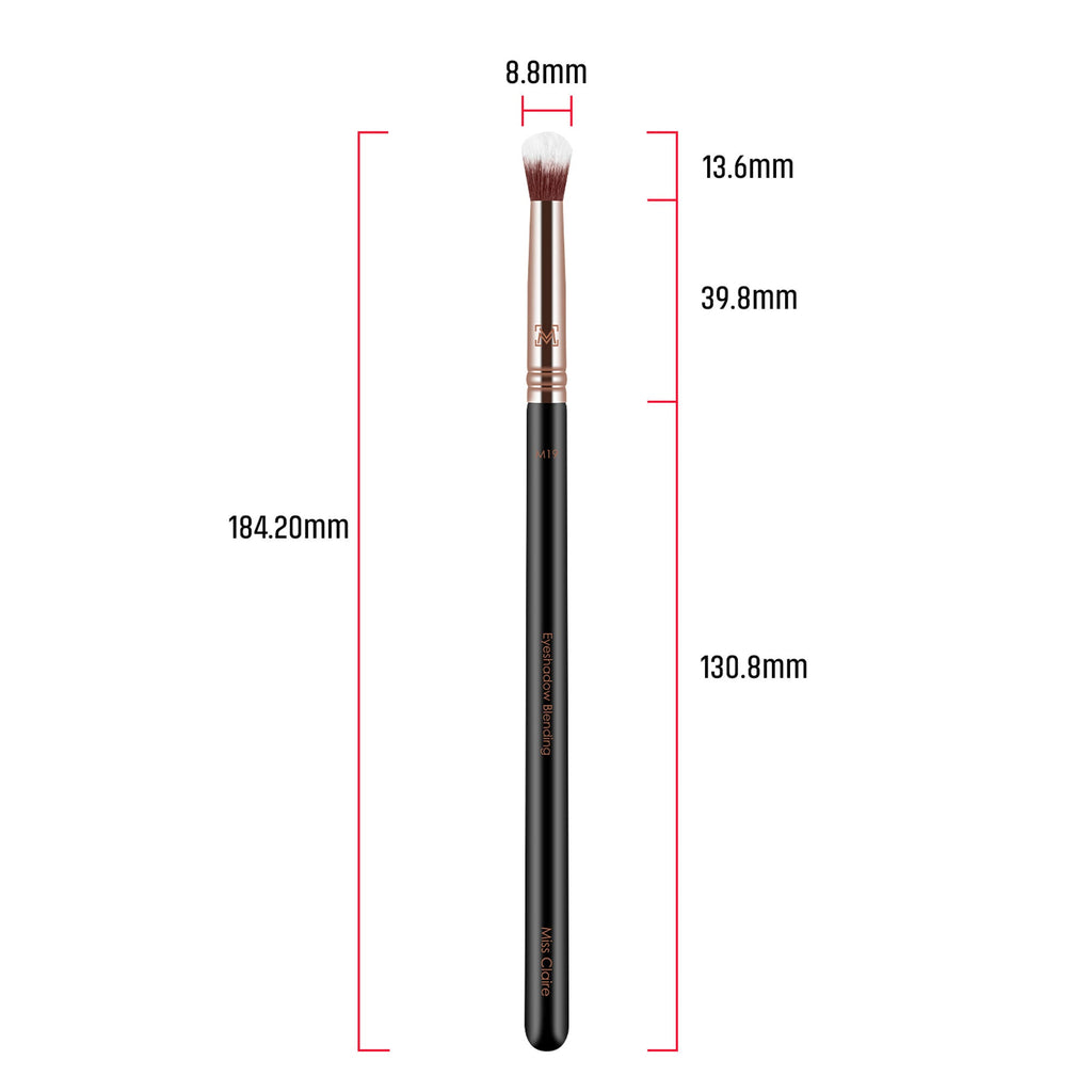 Miss Claire M19 - Eyeshadow Blending Brush - Rose Gold | Grocsy