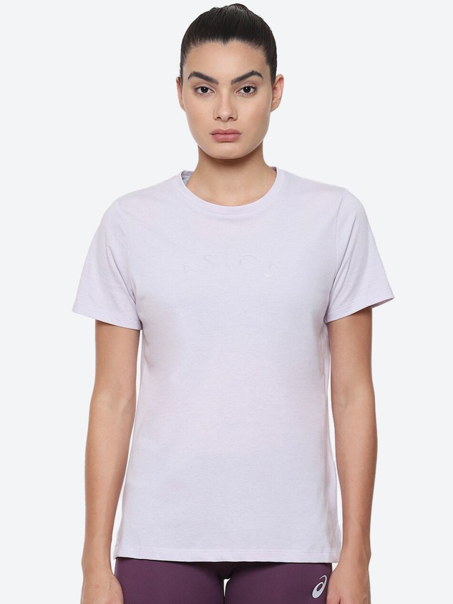 ASICS Cotton Round Neck T-Shirt | Grocsy