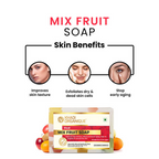 Khadi Organique Mix Fruit Soap | Grocsy