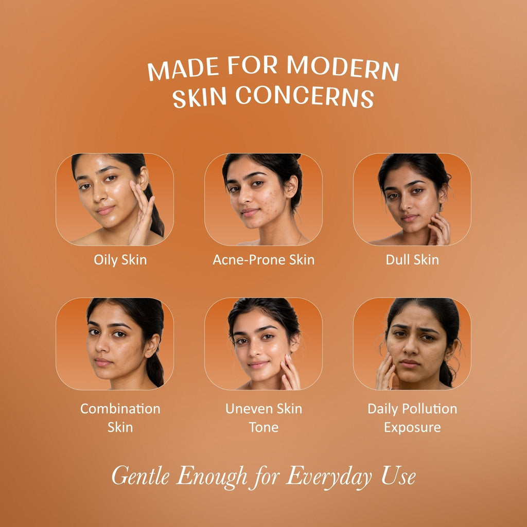Velleja De-Tan & Exfoliating Face Wash | Vitamin C Tan Removal & Brightening Face Cleanser | Grocsy