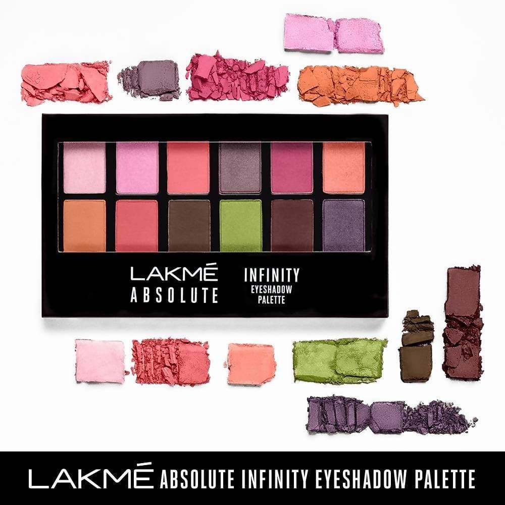 Lakme Absolute Infinity Eye Shadow Palette - Pink Paradise | Grocsy