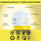 Nykaa SkinRX Ceramide Barrier Repair Face Moisturizer with SPF 15- All Skin Types | Grocsy