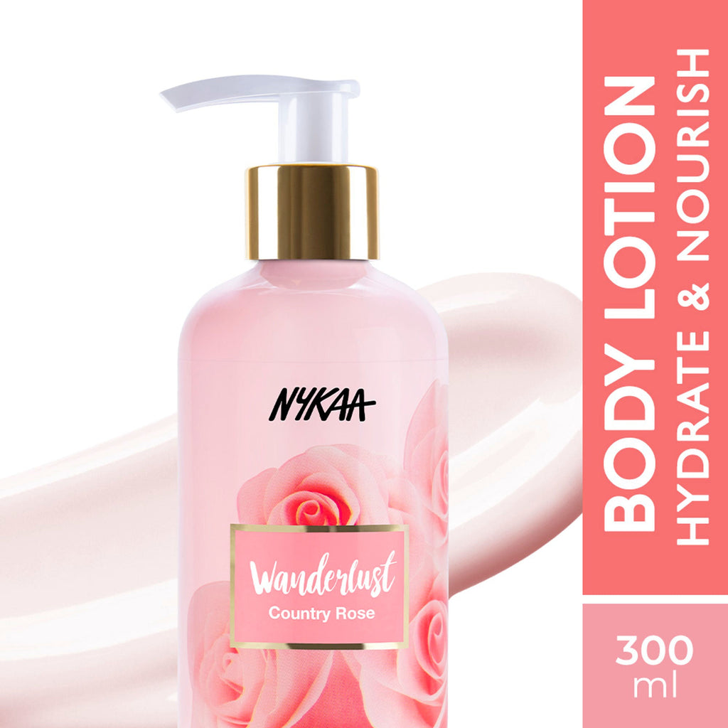Wanderlust Moisturizing Body Lotion - Country Rose | Grocsy